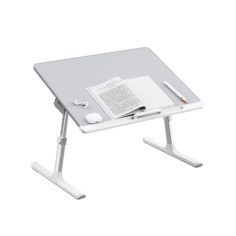 Adjustable Writing Desk Rectangular Shape Task Desk with 2-Legs for Home