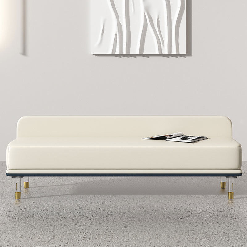 Glam Cushioned Seating Bench Rectangle Entryway and Bedroom Bench