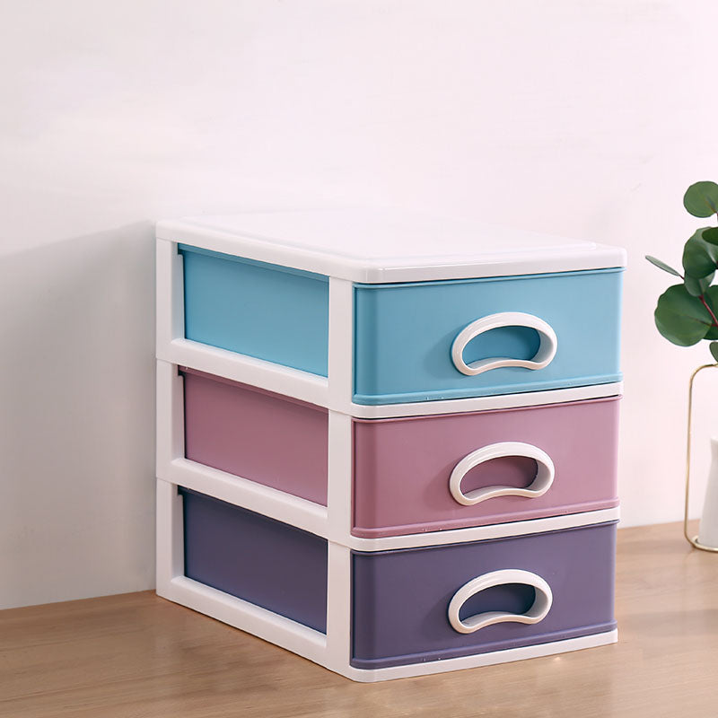 Modern File Cabinet Drawers Vertical Plastic Filing Cabinet for Home Office