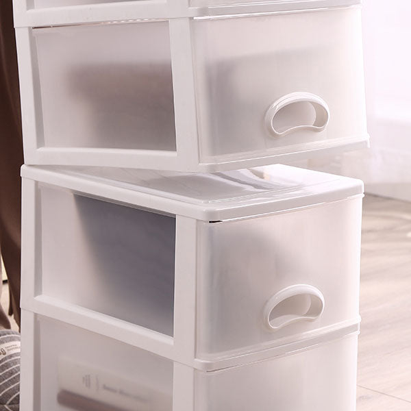 Modern File Cabinet Drawers Vertical Plastic Filing Cabinet for Home Office