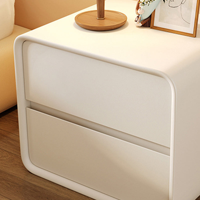 Contemporary Accent Table Nightstand Drawer Storage Bedside Cabinet