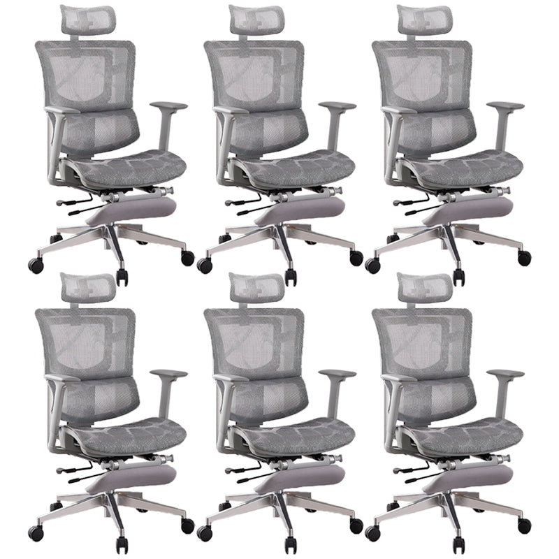 Modern Removable Arms Desk Chair Ergonomic Office Chair with Breathable Back