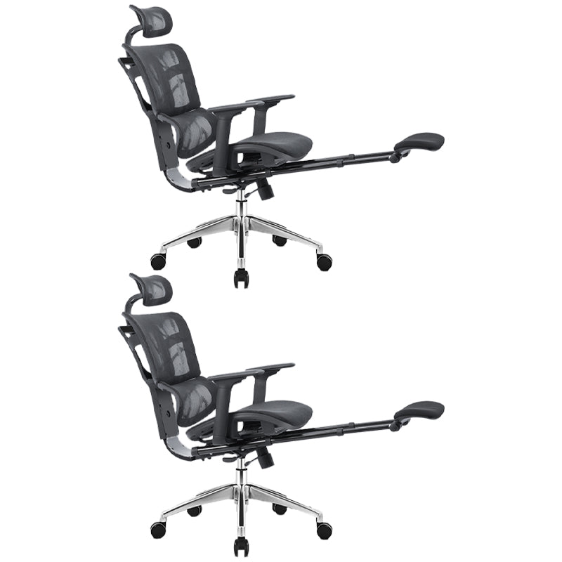 Modern Removable Arms Desk Chair Ergonomic Office Chair with Breathable Back