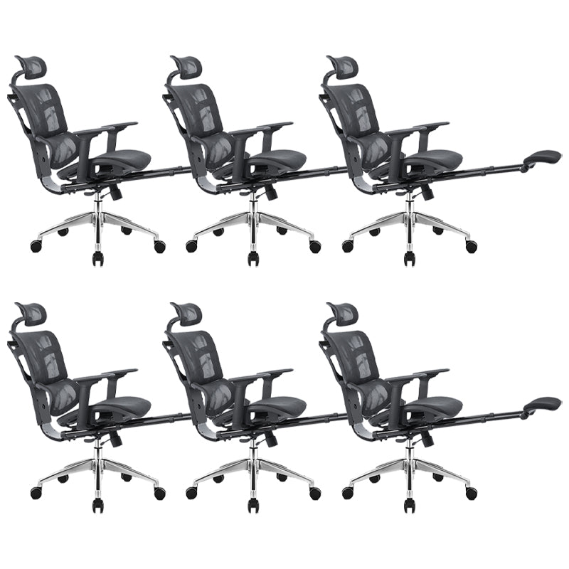 Modern Removable Arms Desk Chair Ergonomic Office Chair with Breathable Back