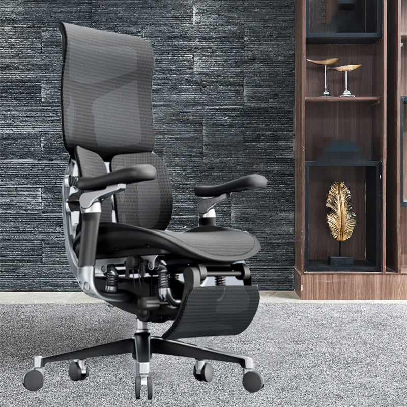 Removable Arms Desk Chair Modern No Distressing Chair with Breathable Back