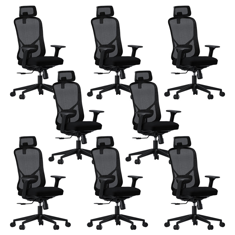 Removable Arms Desk Chair Modern Ergonomic Office Chair with Breathable Back