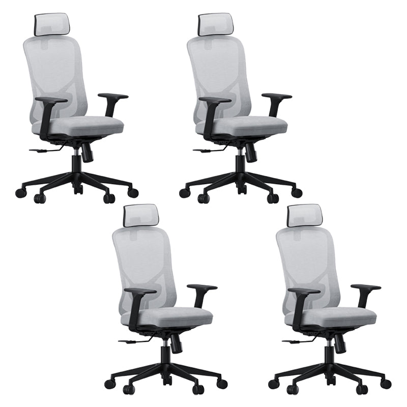 Removable Arms Desk Chair Modern Ergonomic Office Chair with Breathable Back