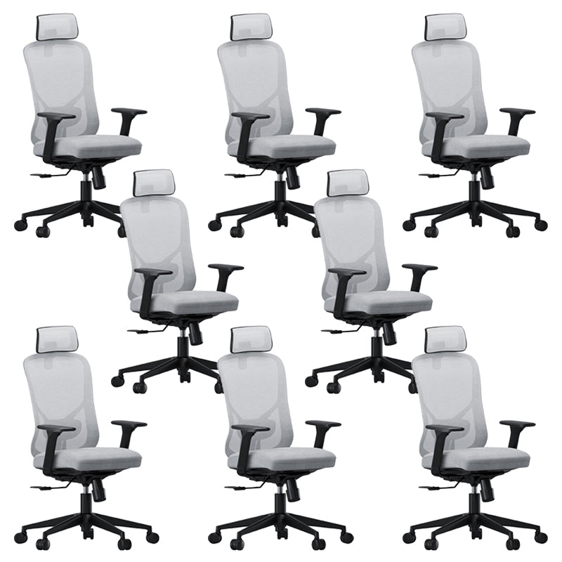 Removable Arms Desk Chair Modern Ergonomic Office Chair with Breathable Back