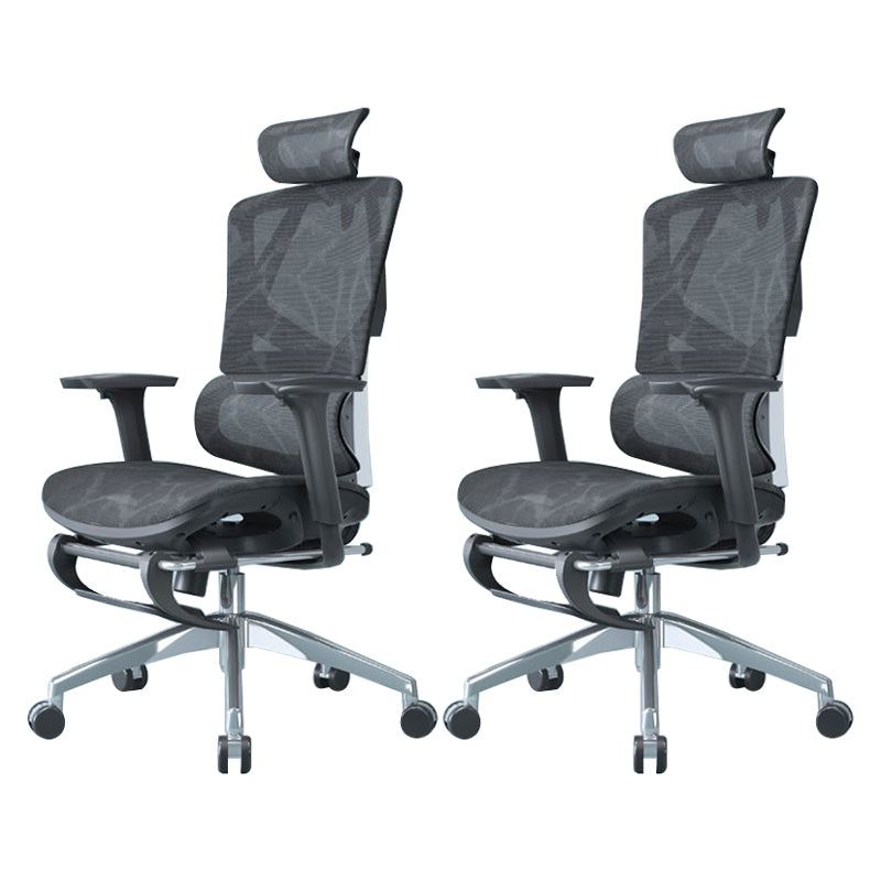 Removable Arms Chair No Distressing Ergonomic Office Chair with Wheels