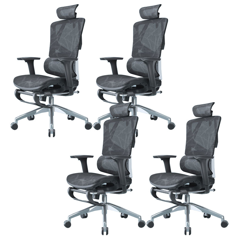 Removable Arms Chair No Distressing Ergonomic Office Chair with Wheels