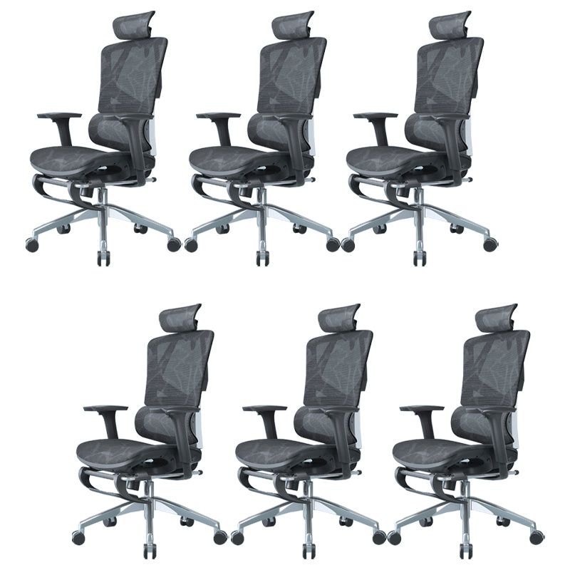 Removable Arms Chair No Distressing Ergonomic Office Chair with Wheels