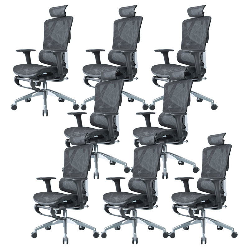 Removable Arms Chair No Distressing Ergonomic Office Chair with Wheels