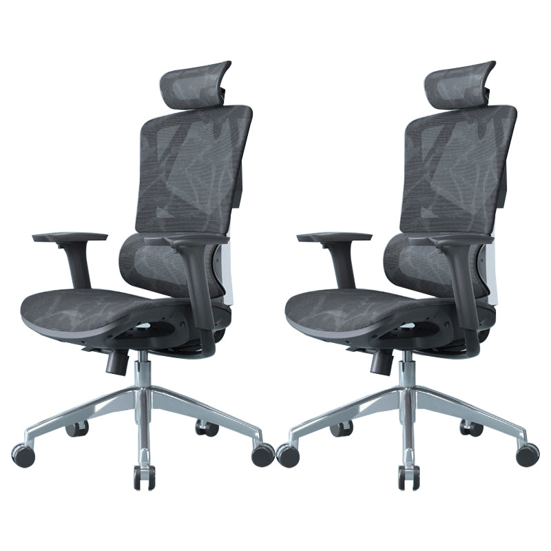 Removable Arms Chair No Distressing Ergonomic Office Chair with Wheels