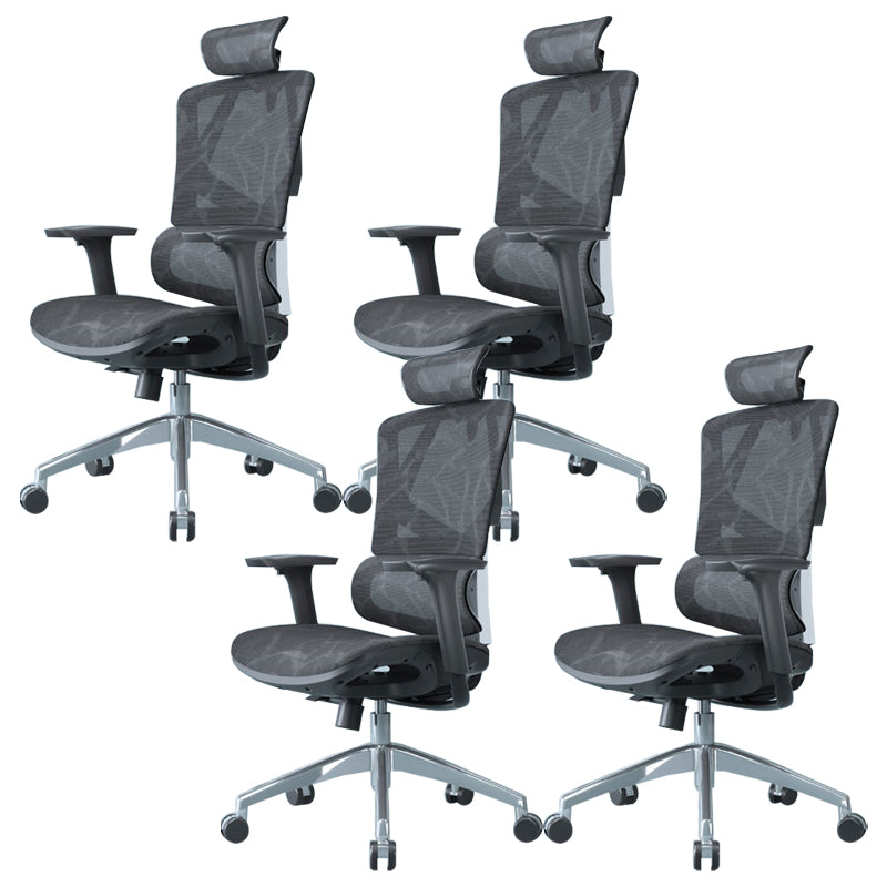 Removable Arms Chair No Distressing Ergonomic Office Chair with Wheels