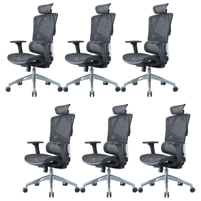 Removable Arms Chair No Distressing Ergonomic Office Chair with Wheels