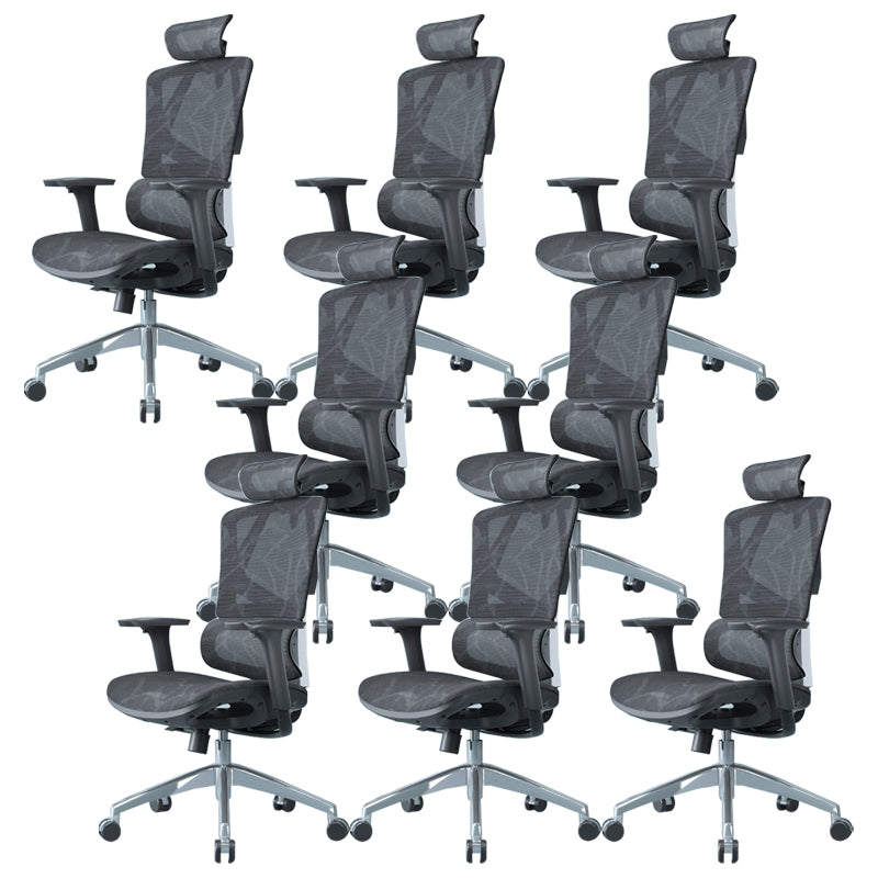 Removable Arms Chair No Distressing Ergonomic Office Chair with Wheels