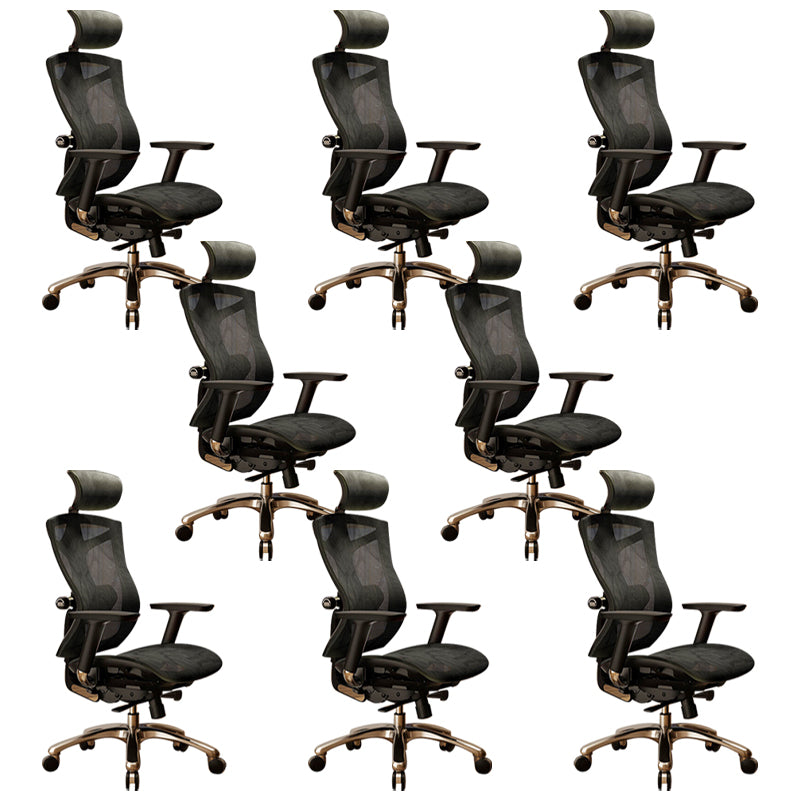 Removable Arms Chair Modern No Distressing Ergonomic Office Chair with Breathable Back