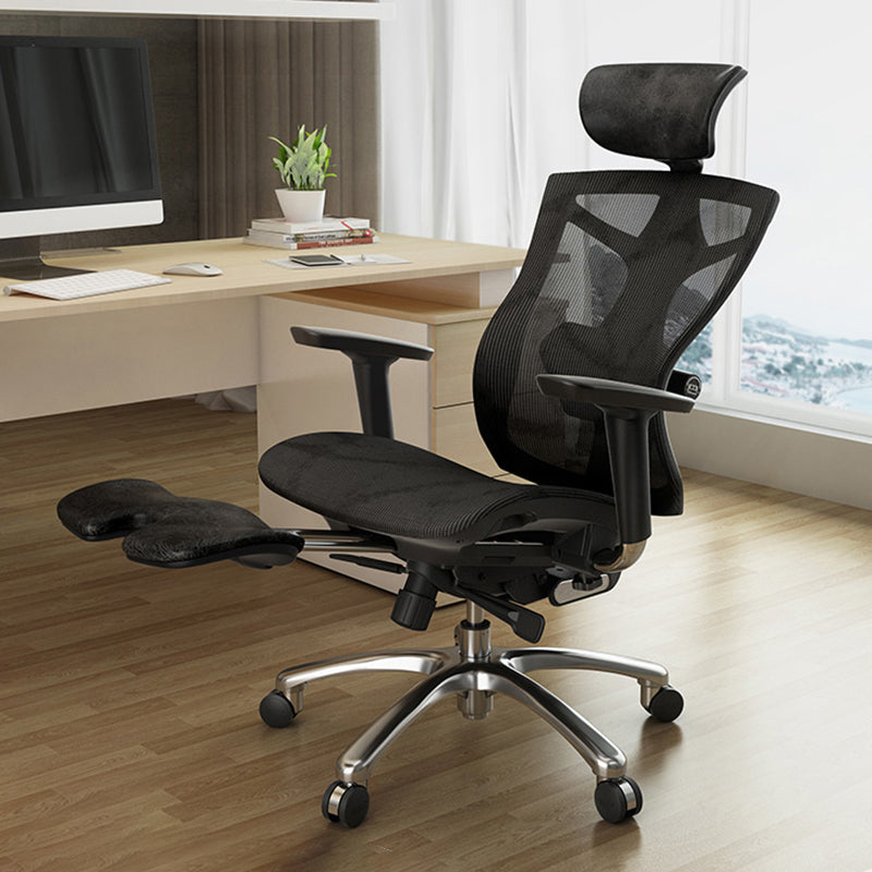 Removable Arms Chair Modern No Distressing Ergonomic Office Chair with Breathable Back