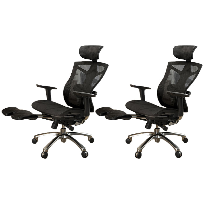 Removable Arms Chair Modern No Distressing Ergonomic Office Chair with Breathable Back