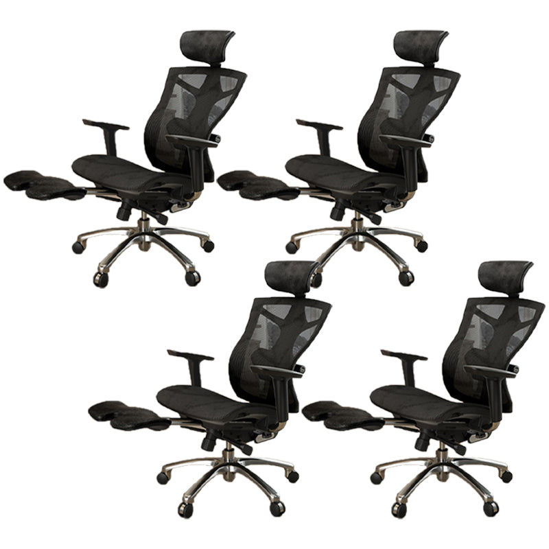 Removable Arms Chair Modern No Distressing Ergonomic Office Chair with Breathable Back