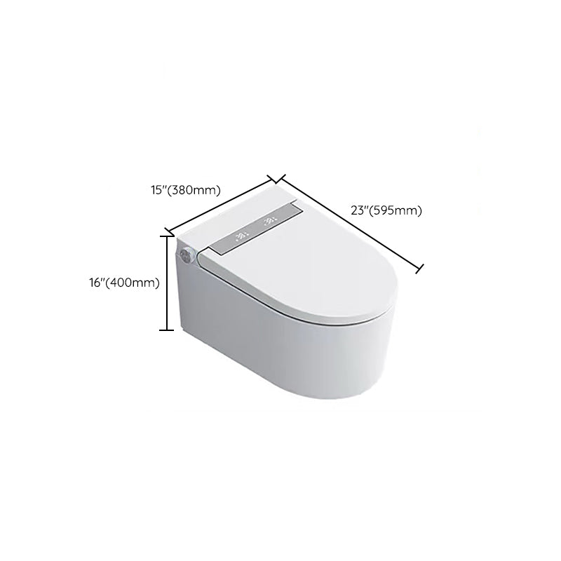 Toilet Bidet and Seat Antimicrobial Dryer Wall Mounted Bidet