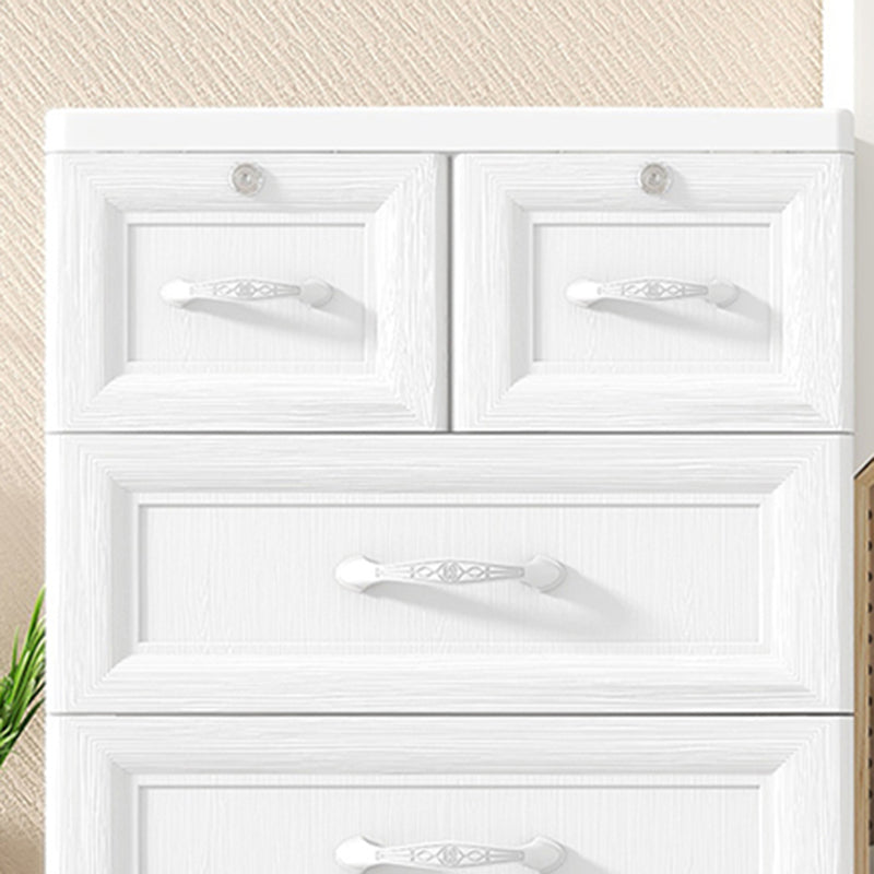 Contemporary Baby Dresser Plastic Kids Furniture for Bedroom