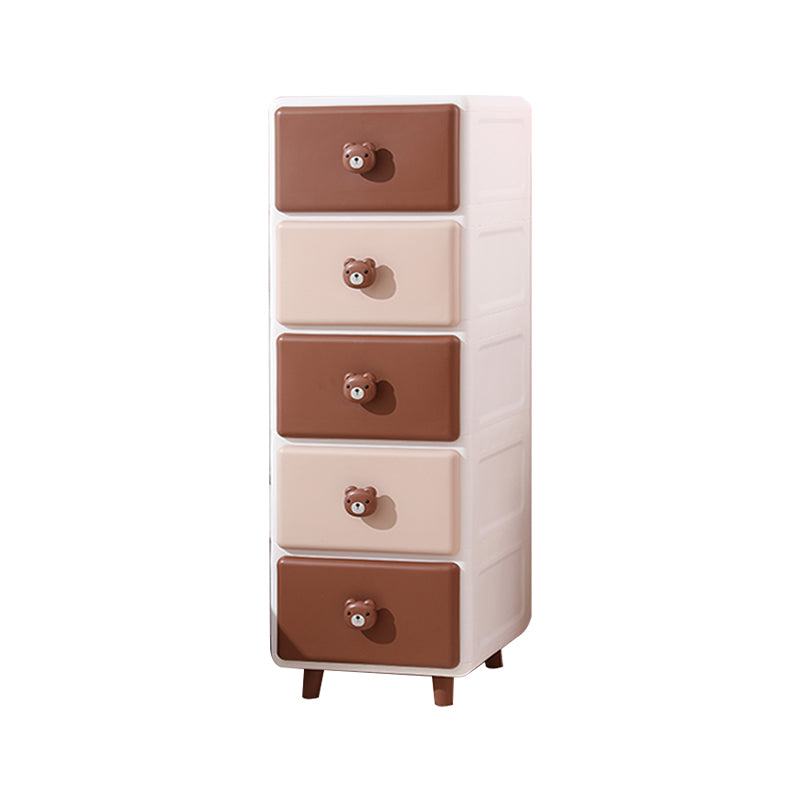 Plastic Wardrobe Armoire with Drawer Contemporary Bedroom Armoire