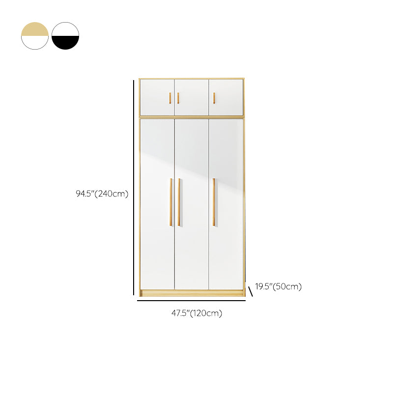 Manufactured Wood Bedroom Armoire Urban Hanging Clothes Rack