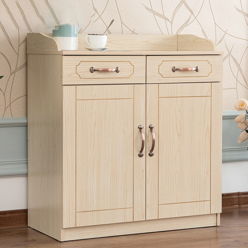 Wood Side Board Modern Style Sideboard with Drawers and Cabinets