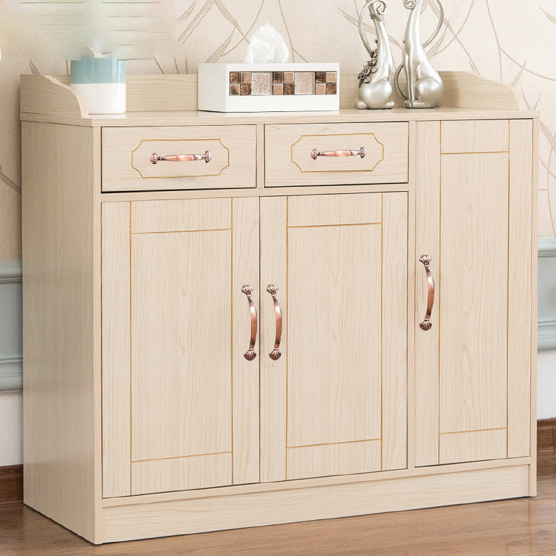 Wood Side Board Modern Style Sideboard with Drawers and Cabinets