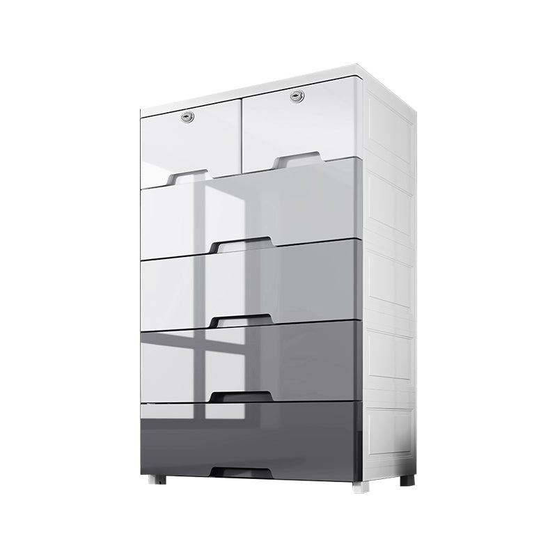 Gray and White Bedroom Armoire Contemporary Wardrobe Armoire