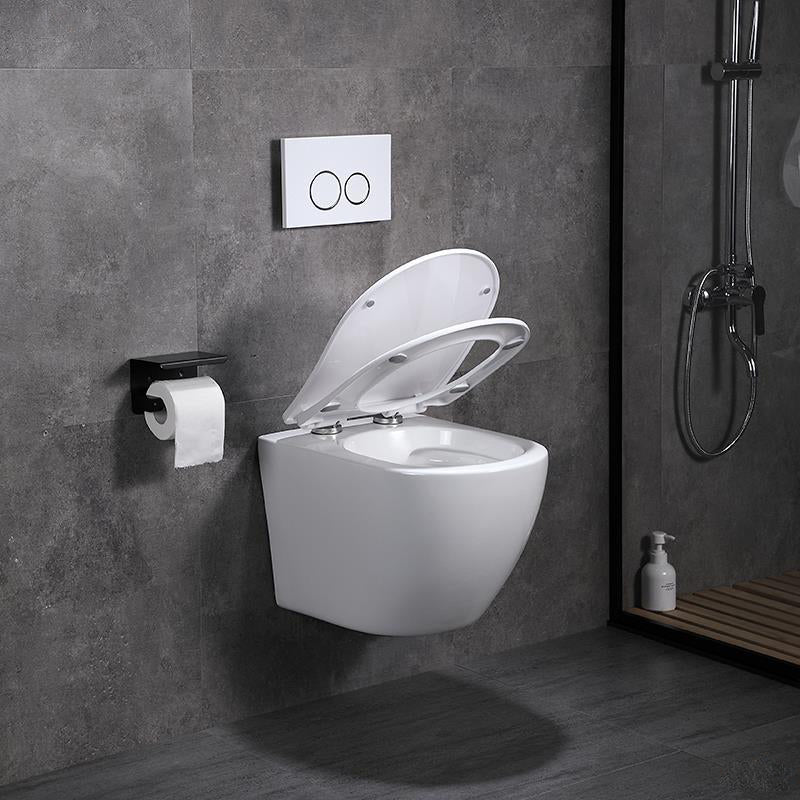 Contemporary 1 Piece Flush Toilet Wall Mount Urine Toilet for Bathroom