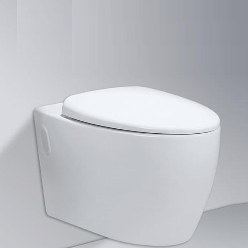 Contemporary 1 Piece Flush Toilet Wall Mount Urine Toilet for Bathroom