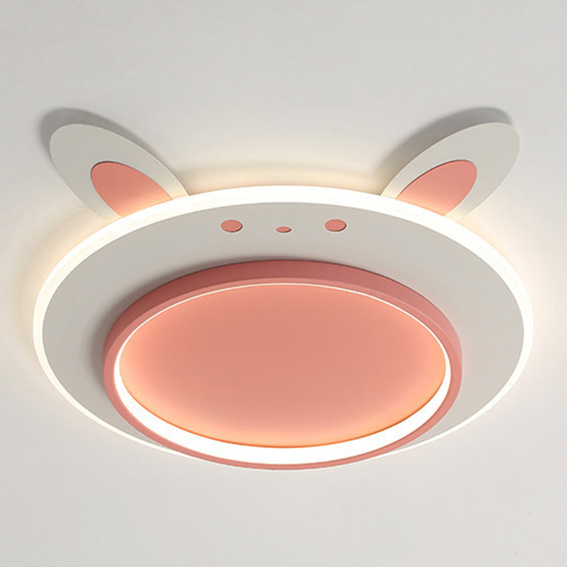 LED Ceiling Mount Light Children Ceiling Light with Acrylic Shade for Kid's Room