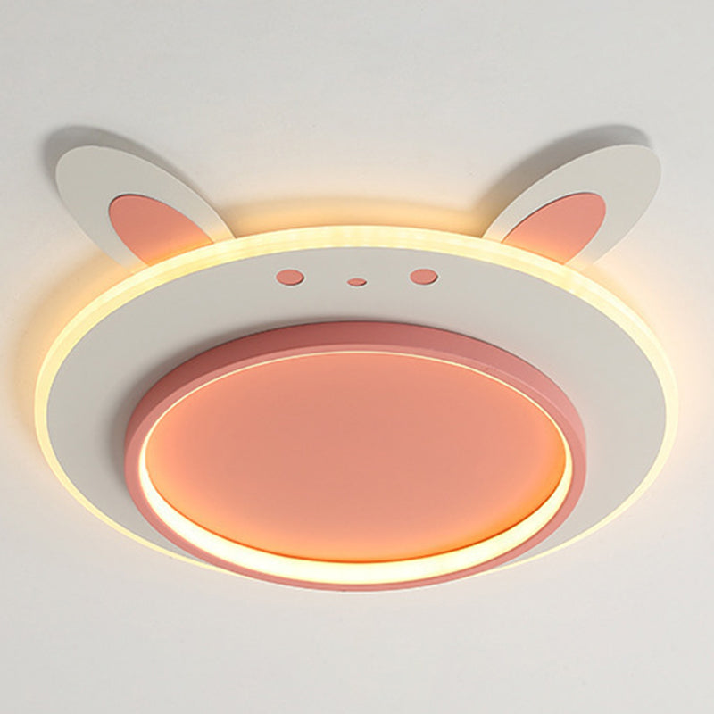 LED Ceiling Mount Light Children Ceiling Light with Acrylic Shade for Kid's Room