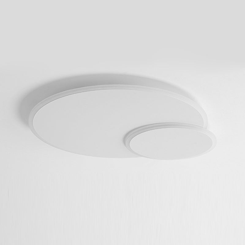 Modern Round Ceiling Mount Light LED Ceiling Light with Acrylic Shade for Bedroom