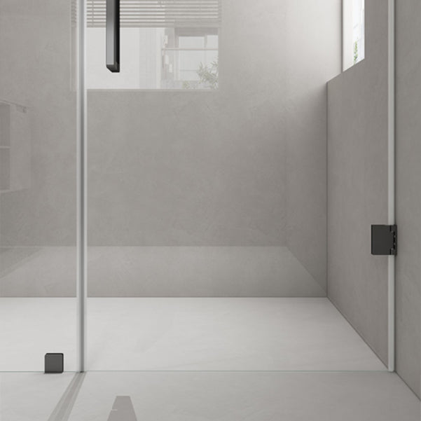 Extremely Narrow Frameless One-line Tempered Glass Shower Door