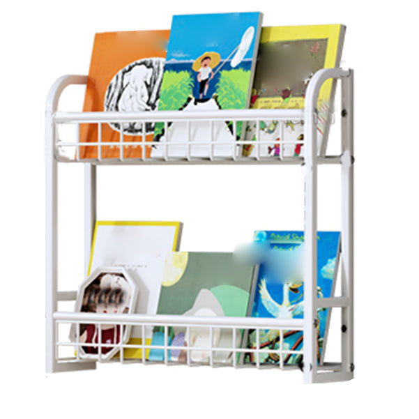 Contemporary Wall Mounted Standard Kids Bookcase Metal Standard Bookcase