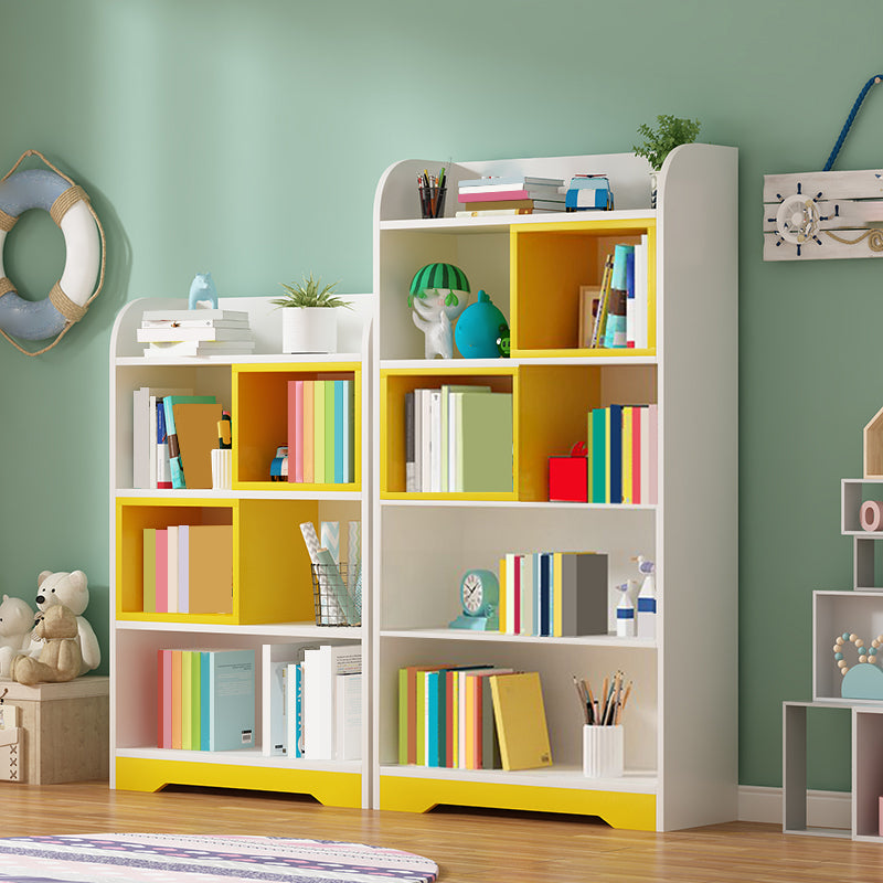 Scandinavian Book Shelf Freestanding Standard Kids Bookshelf in Wood