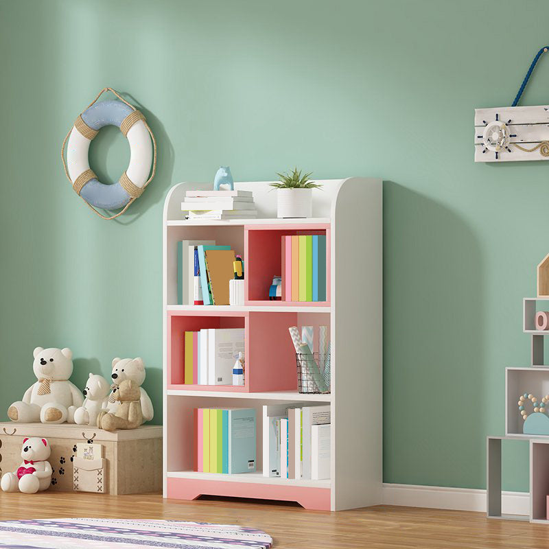 Scandinavian Book Shelf Freestanding Standard Kids Bookshelf in Wood