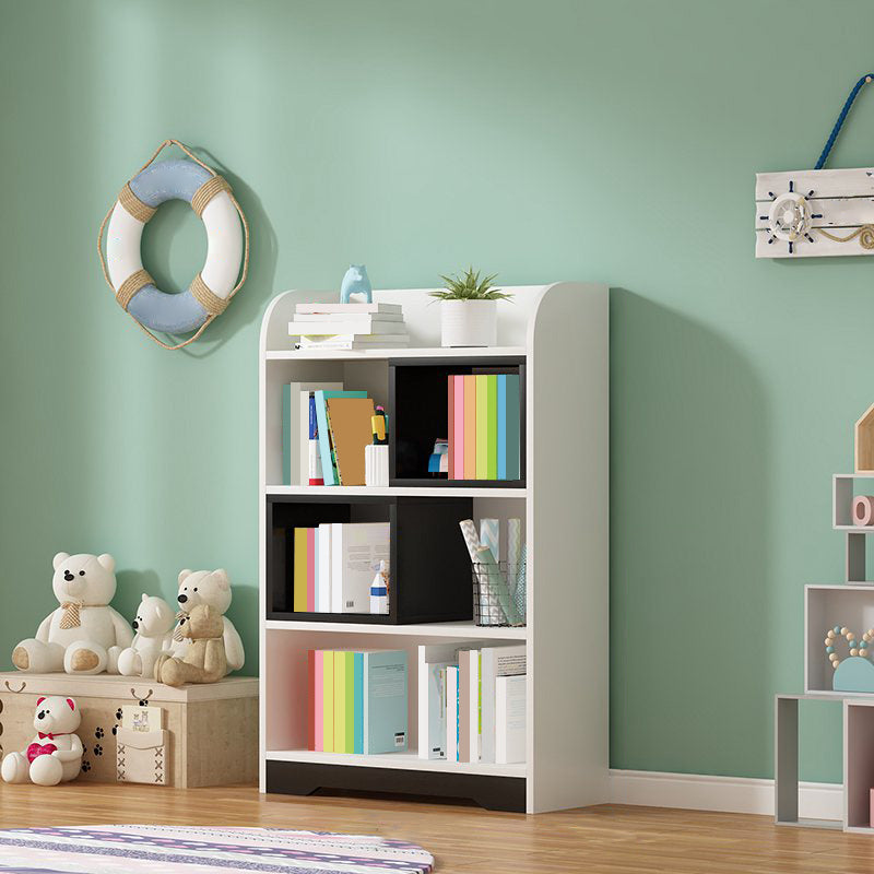 Scandinavian Book Shelf Freestanding Standard Kids Bookshelf in Wood