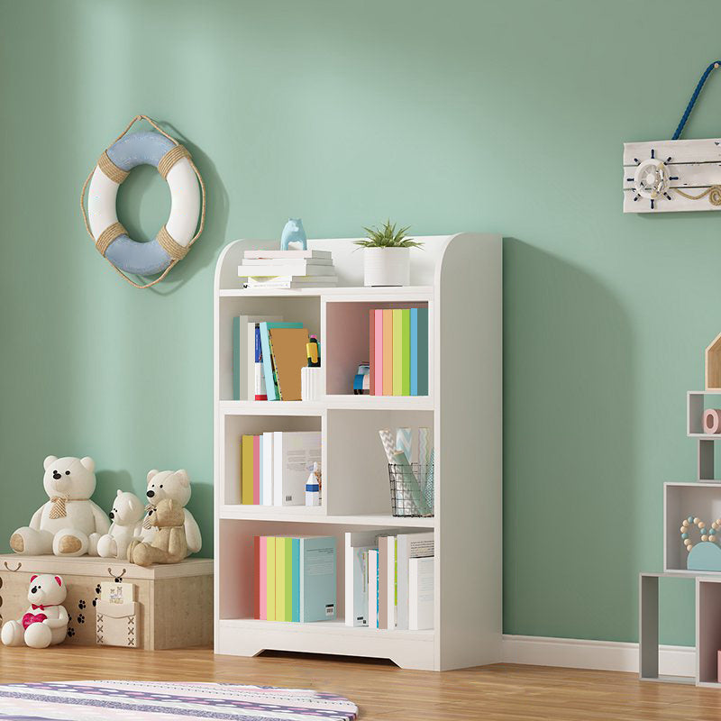 Scandinavian Book Shelf Freestanding Standard Kids Bookshelf in Wood