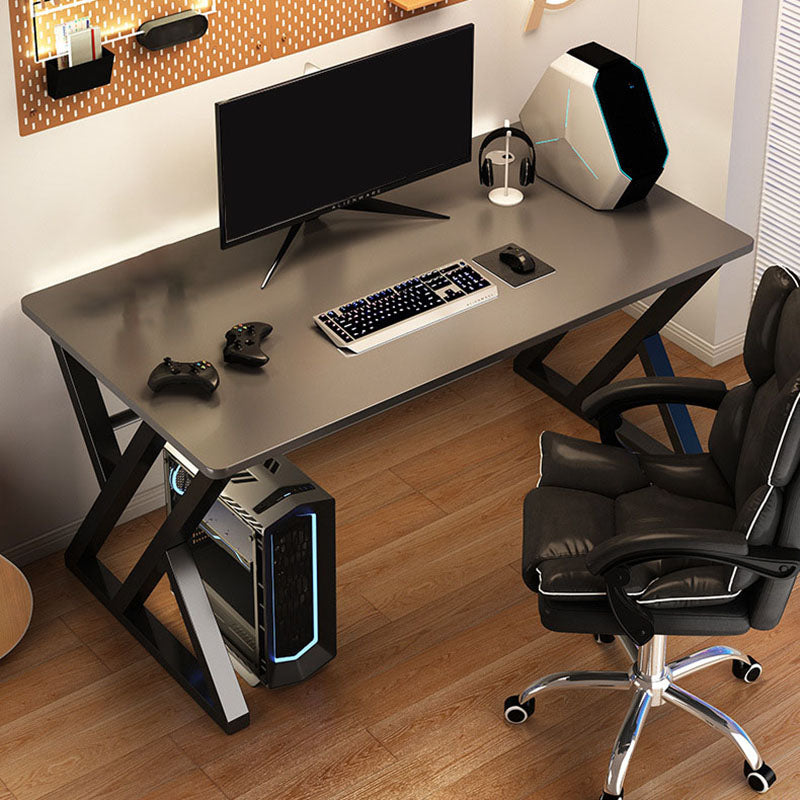 Rectangular Dormitory Gaming Desk Cable Management Computer Desk