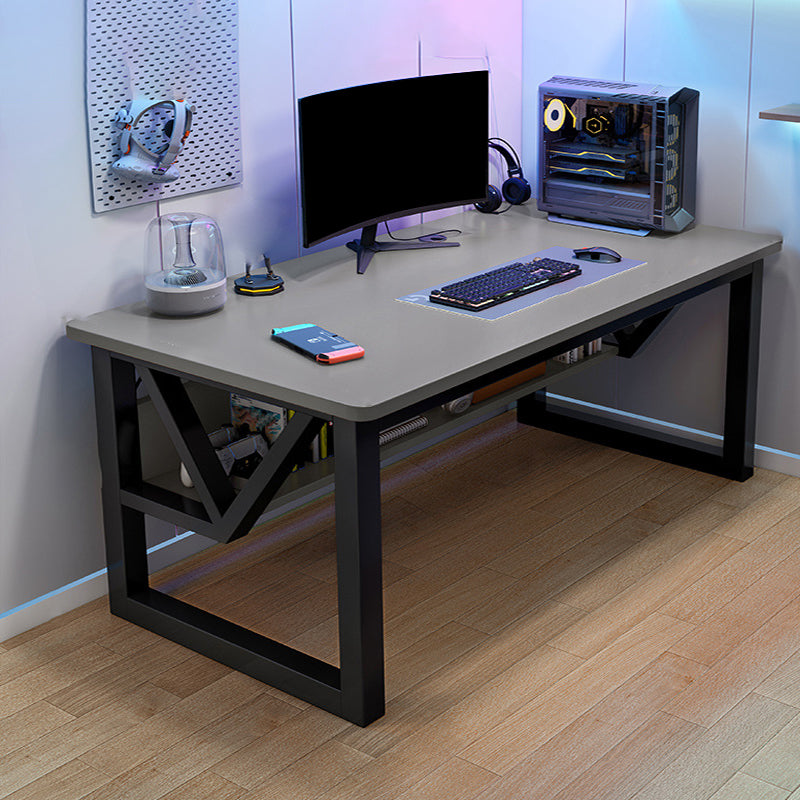 Cable Management 29.5-inch Computer Desk Rectangular Office Desk