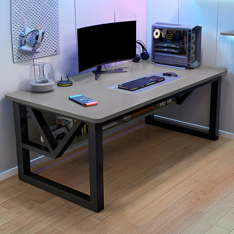 Cable Management 29.5-inch Computer Desk Rectangular Office Desk