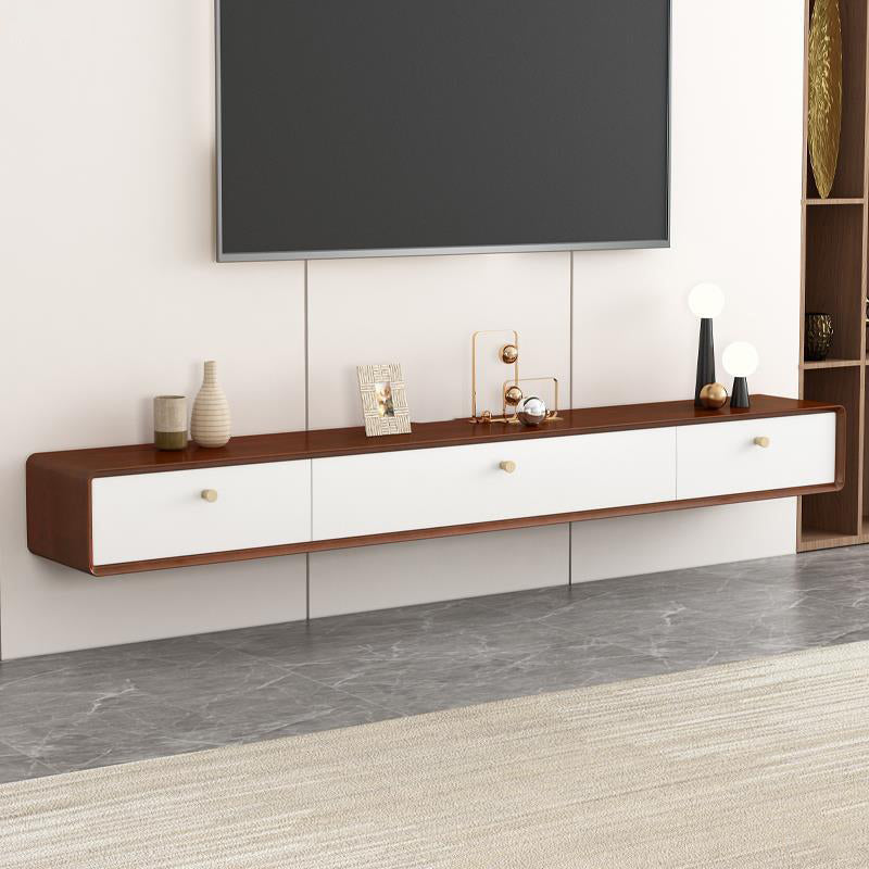 Modern TV Stand Console Floating Media Console TV Stand with Drawers