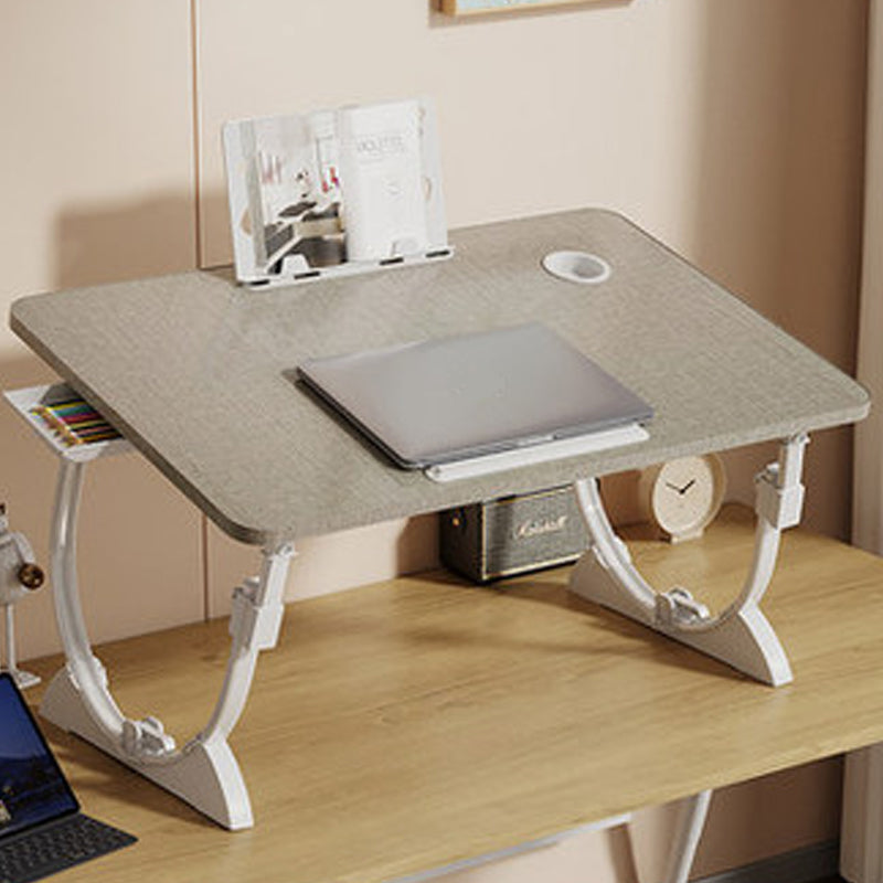 Adjustable Writing Desk Irregular Shape Task Desks with 2-Legs for Home