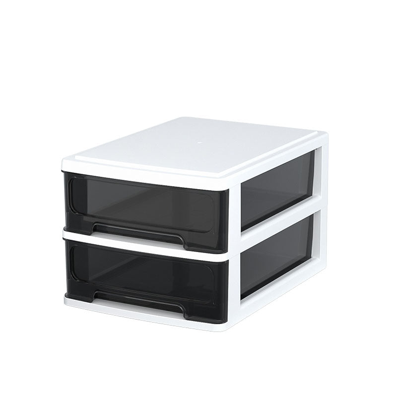 Modern File Cabinet Plastic Multi Drawers Acrylic File Cabinet