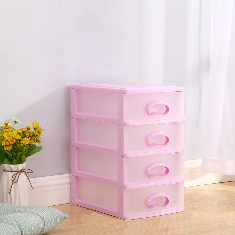 Drawers Filing Cabinet Plastic Vertical Contemporary File Cabinet for Home Office