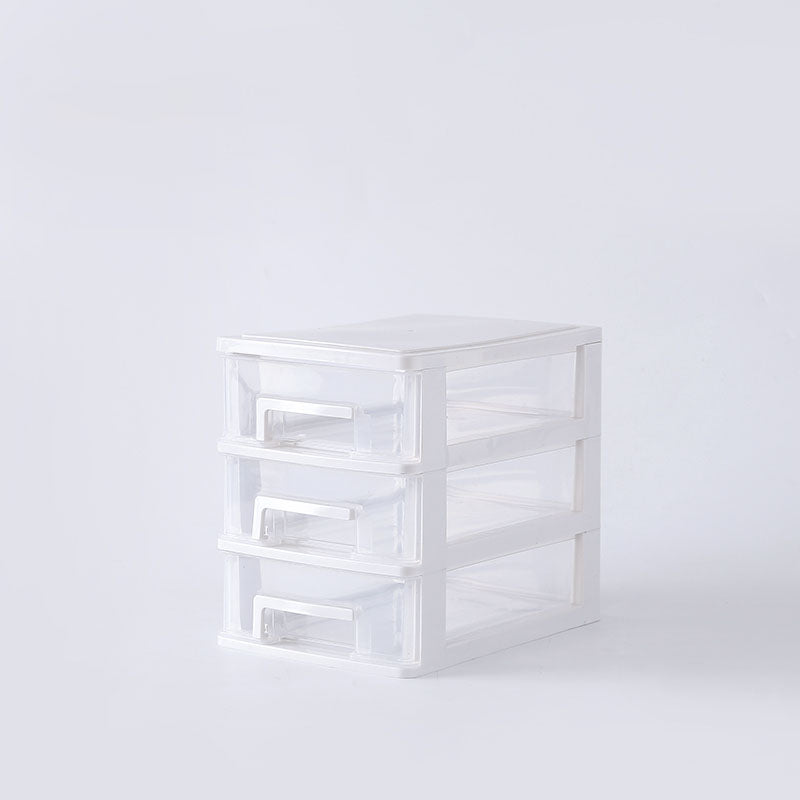 Vertical Filing Cabinet Plastic Transparent Drawers Modern File Cabinet